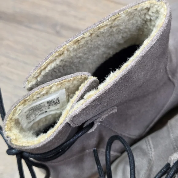 Merrell Juno Bluff Polar Waterproof Gray Suede Boot Womens J001548 - Picture 11 of 15